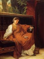 Alma-Tadema, Sir Lawrence - Lesbia Weeping over a Sparrow